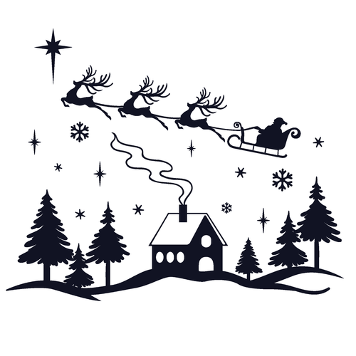 Winter-Scene-10 Poster Canvas Movie Film Print A0 A1 A2 A3 A4 A5 A6 Art Wall Dec