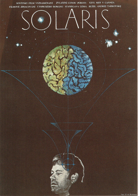 Solaris- Czechoslovakian -1972 Poster Canvas Movie Film Print A0 A1 A2 A3 A4 A5