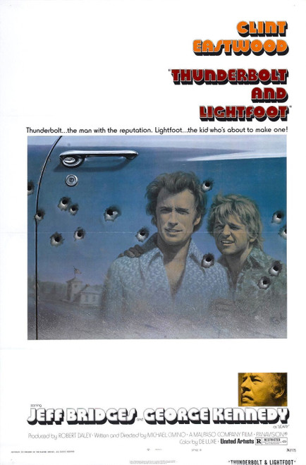 Thunderbolt and Lightfoot (1974)_6 Poster Canvas Movie Film Print A0 A1 A2 A3 A4
