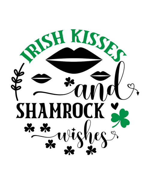 Irish Kisses and Shamrock Wishes1-01 Poster Canvas Movie Film Print A0 A1 A2 A3