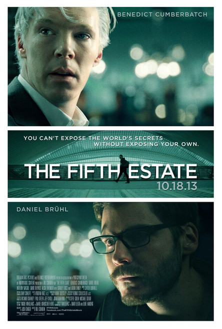 The Fifth Estate (2013)_1 Poster Canvas Movie Film Print A0 A1 A2 A3 A4 A5 A6 Ar