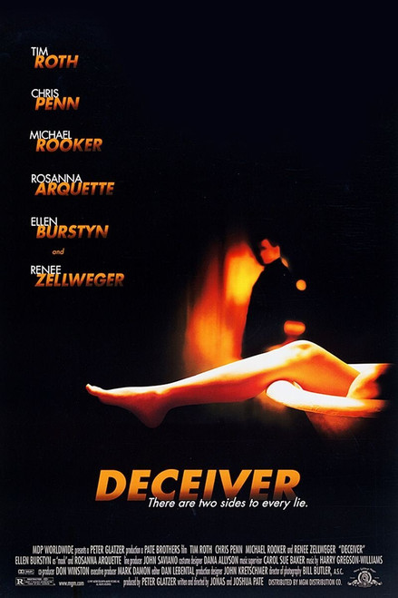 Deceiver (1998)_0 Movie Film Poster Canvas iconic design