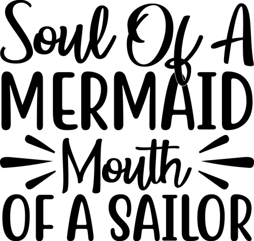 Soul of a mermaid mouth of a sailor (2) Poster Personalized Canvas Movie Film Pr