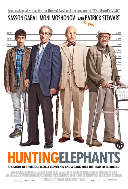 Hunting Elephants (2013)_0 Poster Canvas Movie Film Print A0 A1 A2 A3 A4 A5 A6 A