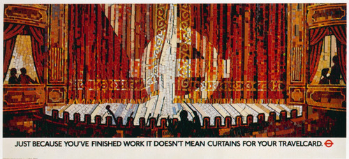 1986-Curtains Art Gallery Poster Canvas Print Wall Decoration A0 A1 A2 A3 A4 A5