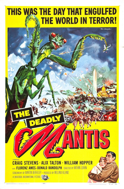 Deadly Mantis 01 Poster Canvas Print Art Painting Decor Reprint wall A0 A1 A2 A3