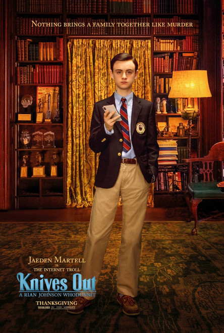Knives Out (2019)_8 Poster Canvas Movie Film Print A0 A1 A2 A3 A4 A5 A6 Art Wall