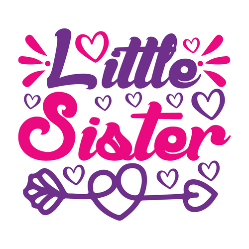 little sister-01 Sarcastic Poster Canvas Print A0 A1 A2 A3 A4 A5 A6 Art Wall Dec