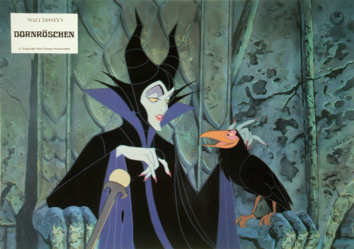 Sleeping Beauty - Maleficent Poster Canvas Movie Film Print A0 A1 A2 A3 A4 A5 A6