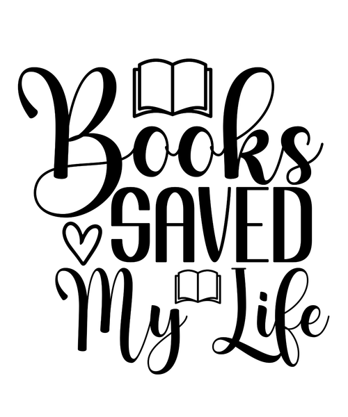 Books Saved My Life-01 (3) Poster Canvas Movie Film Print A0 A1 A2 A3 A4 A5 A6 A