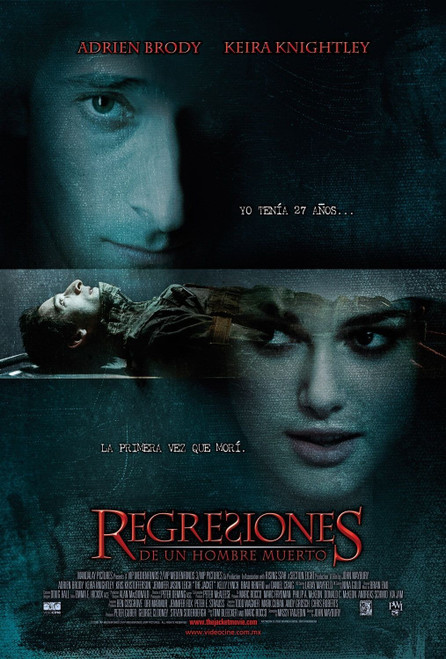 The Jacket (2005)_8 Poster Canvas Movie Film Print A0 A1 A2 A3 A4 A5 A6 Art Wall