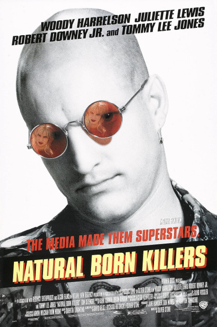 Natural Born Killers (1994)_2 Poster Canvas Movie Film Print A0 A1 A2 A3 A4 A5 A