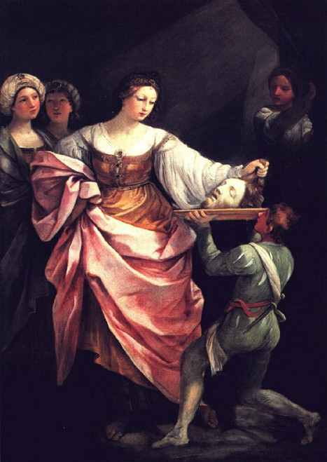 Salome_with_the_Head_of_Saint_John_the_Baptist_WGA Poster Canvas Movie Film Prin