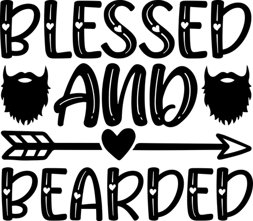 Blessed and Bearded Poster Canvas Movie Film Print A0 A1 A2 A3 A4 A5 A6 Art Wal