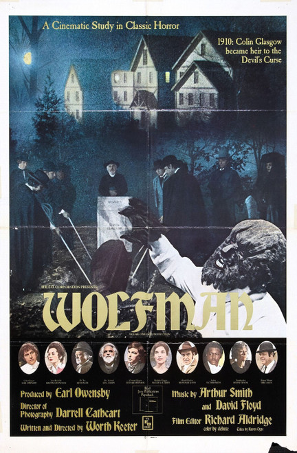 Wolfman 1979 01 Poster Canvas Movie Film Print A0 A1 A2 A3 A4 A5 A6 Art Wall Dec