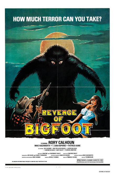 Revenge of Bigfoot (1979)_0 Poster Canvas Movie Film Print A0 A1 A2 A3 A4 A5 A6