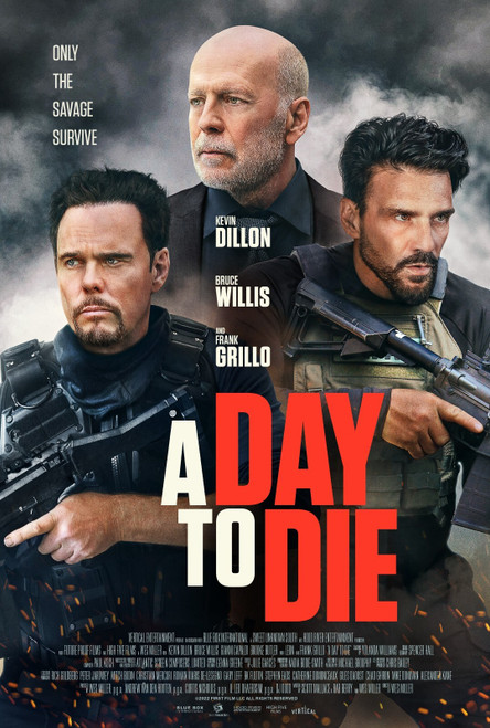 A Day to Die (2022)_0 Movie Film Poster Canvas iconic design