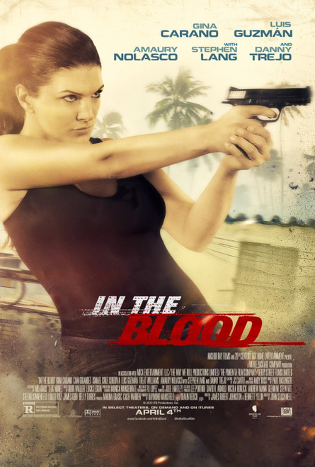 In the Blood (2014)_0 Poster Canvas Movie Film Print A0 A1 A2 A3 A4 A5 A6 Art Wa