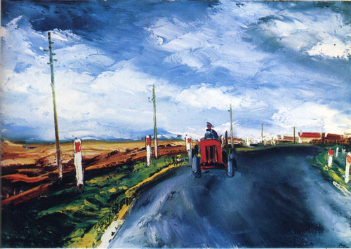 Maurice de Vlaminck - Painting nr 160 Poster Canvas Movie Film Print A0 A1 A2 A3