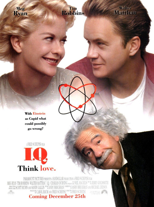 I.Q. (1994)_1 Poster Canvas Movie Film Print A0 A1 A2 A3 A4 A5 A6 Art Wall Decor