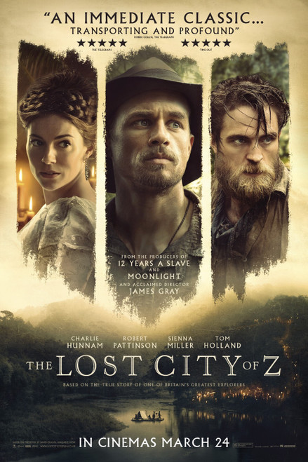 The Lost City of Z (2017)_3 Poster Canvas Movie Film Print A0 A1 A2 A3 A4 A5 A6