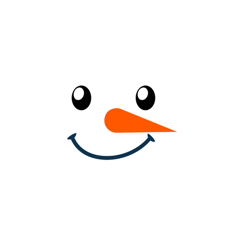Snowman-Face_20 Poster Canvas Movie Film Print A0 A1 A2 A3 A4 A5 A6 Art Wall Dec