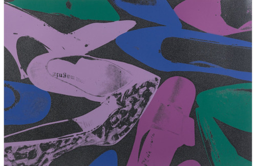 Andy Warhol - Shoes 1980 (2) Poster Canvas Movie Film Print A0 A1 A2 A3 A4 A5 A6