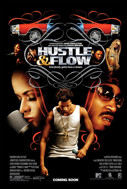 Hustle & Flow (2005)_1 Poster Canvas Movie Film Print A0 A1 A2 A3 A4 A5 A6 Art W