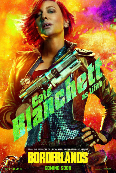Borderlands (2024)_2 Movie Film Poster Canvas iconic design