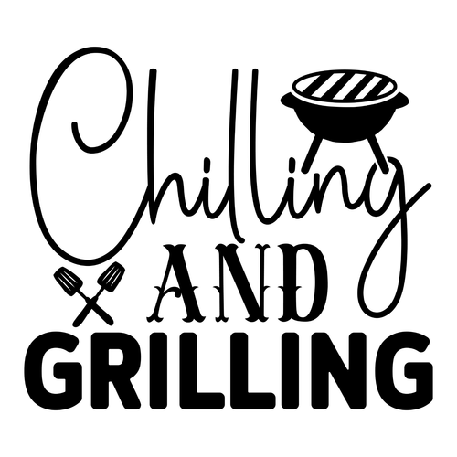 chilling and grilling-01 Poster Canvas Movie Film Print A0 A1 A2 A3 A4 A5 A6 Art