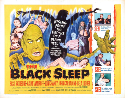 Black Sleep 02 Poster Canvas Movie Film Print A0 A1 A2 A3 A4 A5 A6 Art Wall Deco