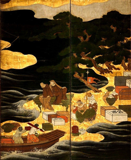 122919-46-History-Art-Architecture-Japan-Kamakura-Momoyama P3 Poster Canvas Movi