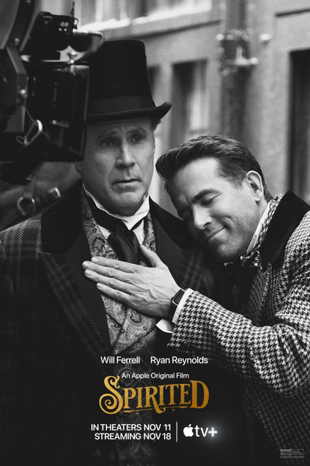 Spirited (2022)_1 Poster Canvas Movie Film Print A0 A1 A2 A3 A4 A5 A6 Art Wall D