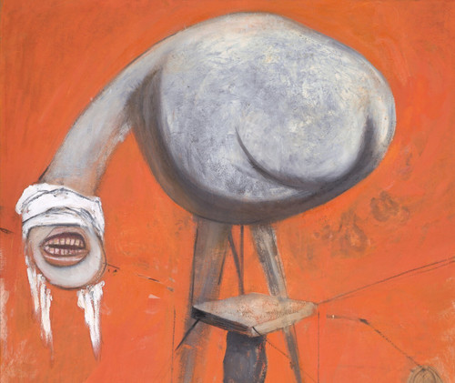 Francis Bacon - The stone Poster Canvas Movie Film Print A0 A1 A2 A3 A4 A5 A6 Ar