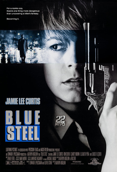 Blue Steel (1990)_0 Movie Film Poster Canvas iconic design