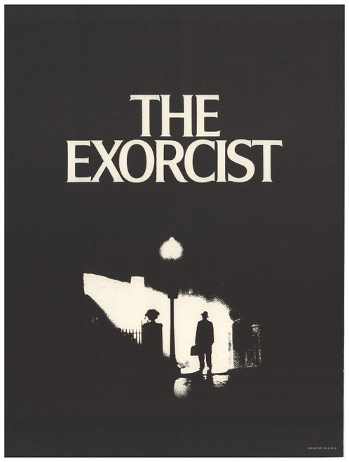 THE EXORCIST (1973) 4 Poster Canvas Movie Film Print A0 A1 A2 A3 A4 A5 A6 Art Wa