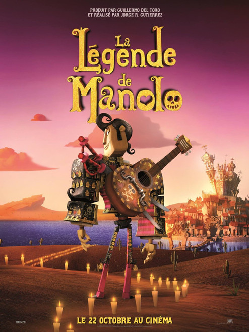 Book of Life (2014)_9 Movie Film Poster Canvas iconic design