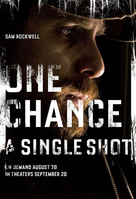 A Single Shot (2013)_2 Movie Film Poster Canvas iconic design