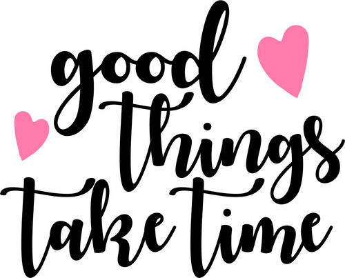 good things take time Poster Canvas Movie Film Print A0 A1 A2 A3 A4 A5 A6 Art W