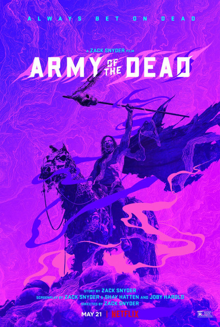 Army of the Dead (2021)_21 Movie Film Poster Canvas iconic design
