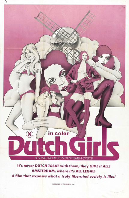 Dutch Girls 01 Poster Canvas Print Art Painting Decor Reprint wall A0 A1 A2 A3 A