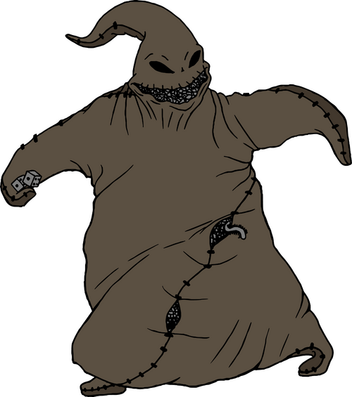 15_Oogie Boogie Poster Canvas Movie Film Print A0 A1 A2 A3 A4 A5 A6 Art Wall Dec