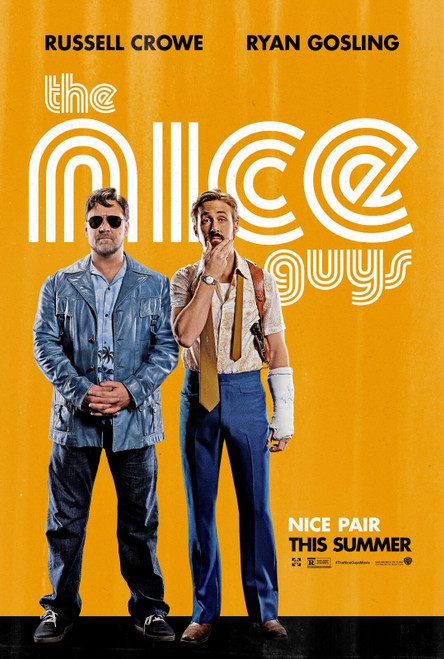 The Nice Guys (2016)_1 Poster Canvas Movie Film Print A0 A1 A2 A3 A4 A5 A6 Art W