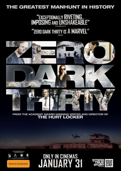 Zero Dark Thirty (2012)_5 Poster Canvas Movie Film Print A0 A1 A2 A3 A4 A5 A6 Ar