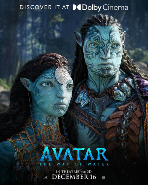 Avatar The Way of Water 11 Poster Canvas Movie Film Print A0 A1 A2 A3 A4 A5 A6 A