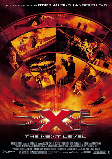 XXX_ State of the Union (2005)_3 Poster Canvas Movie Film Print A0 A1 A2 A3 A4 A