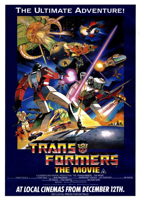 Transformers_ The Movie (1986)_2 Poster Canvas Movie Film Print A0 A1 A2 A3 A4 A