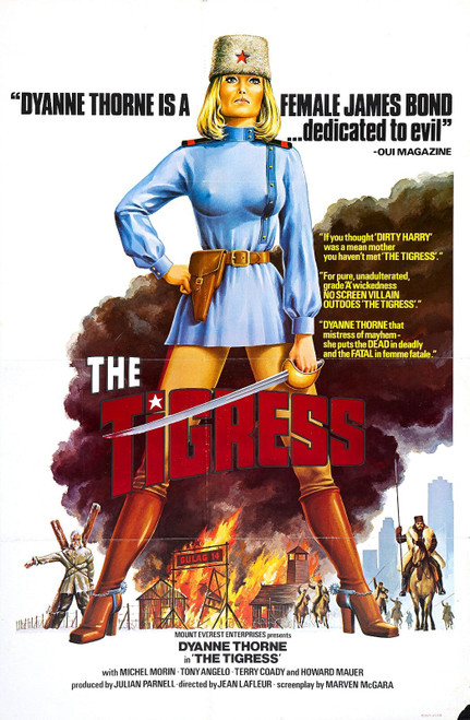 Ilsa Tigress Of Siberia 01 Poster Canvas Movie Film Print A0 A1 A2 A3 A4 A5 A6 A