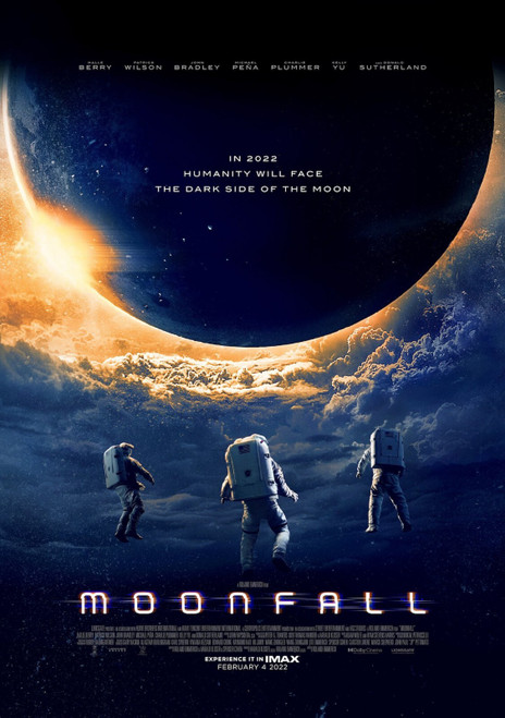 Moonfall (2022)_2 Poster Canvas Movie Film Print A0 A1 A2 A3 A4 A5 A6 Art Wall D