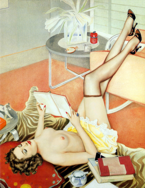 Alberto_Vargas_Pin-Up_Art_013 Art Gallery Poster Canvas Print Wall Decoration A0